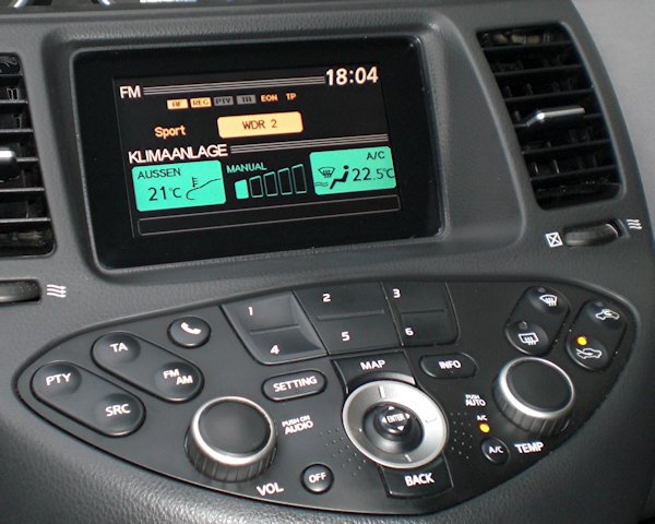 Nissan primera p12 radio removal